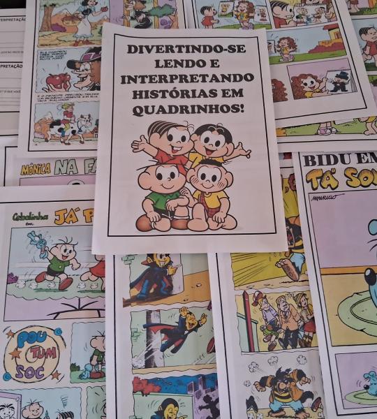 Divertindo-se com Histórias em Quadrinhos