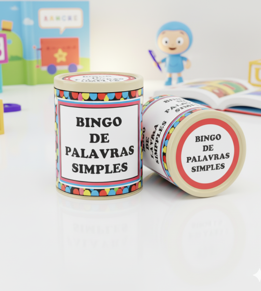 Bingo de Palavras Simples