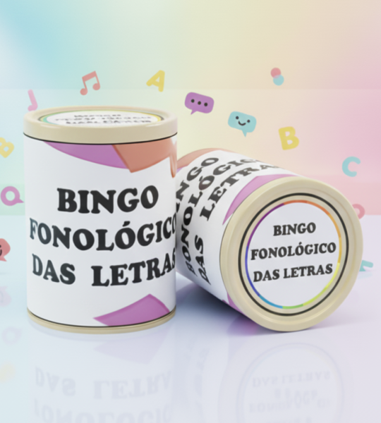 Bingo Fonológico das Letras