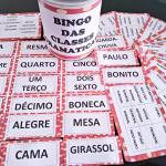 Bingo das Classes Gramaticais