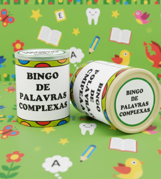 Bingo de Palavras Complexas
