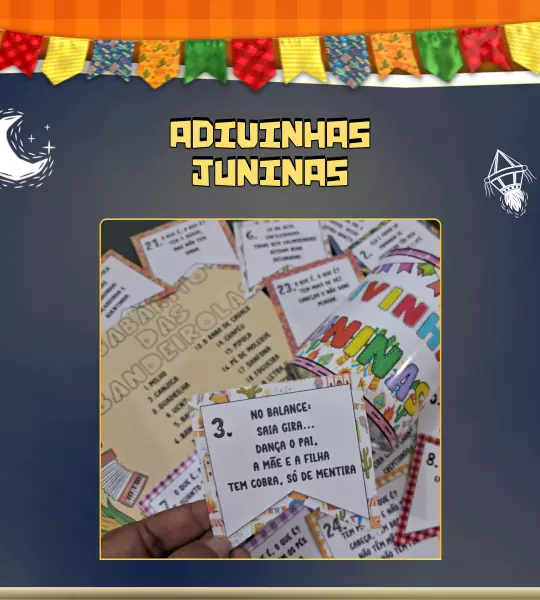 Adivinhas Juninas – Recurso Lúdico e Divertido para Sala de Aula
