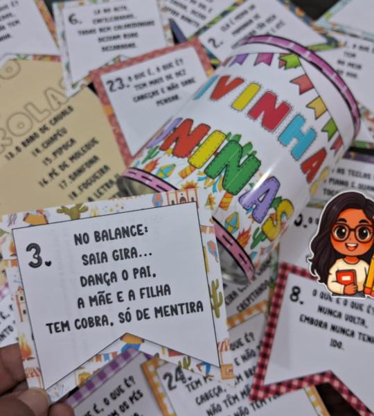 Adivinhas Juninas – Recurso Lúdico e Divertido para Sala de Aula