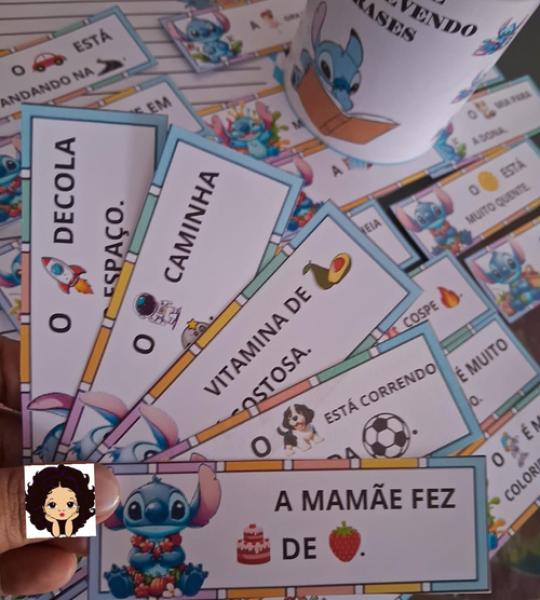 Frases Divertidas para Leitura e Ditado - Recurso Educativo para Aprimorar Leitura