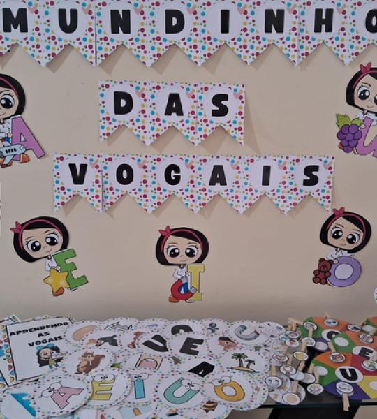 Mundinho das Vogais - Recurso Educativo para Ensino das Vogais