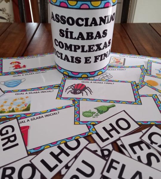 Associando Sílabas Complexas – Fixe sílabas iniciais e finais de forma divertida!