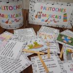 Palitoches Musicais - Cantigas e Imagens para Aula Interativa
