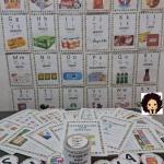 Alfabeto com Rótulos - Recurso Educativo para Leitura e Interpretação
