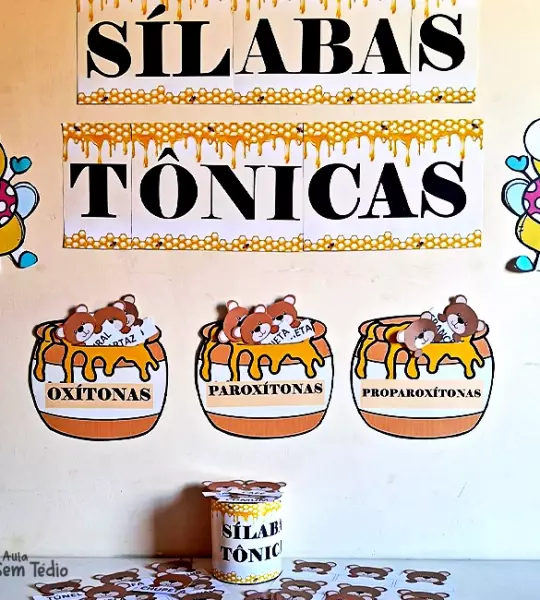 Classificando as Sílabas Tônicas – Material didático