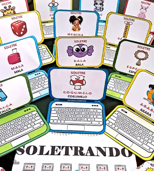 Soletre e Leia! – Material Lúdico para Alfabetização